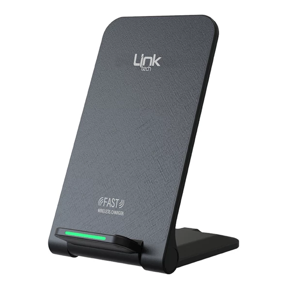 LinkTech W515 15W Hızlı Şarj Destekli Katlanabilir Kablosuz Şarj Standı - 5