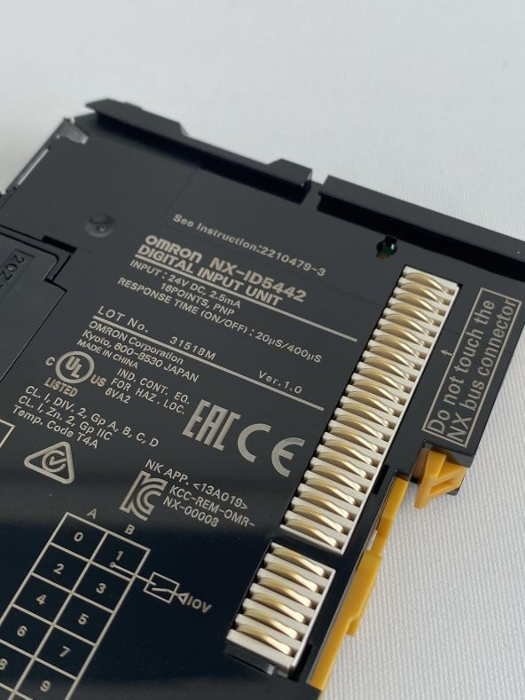 Omron NX-ID5442 Dijital Giriş Ünitesi - 4