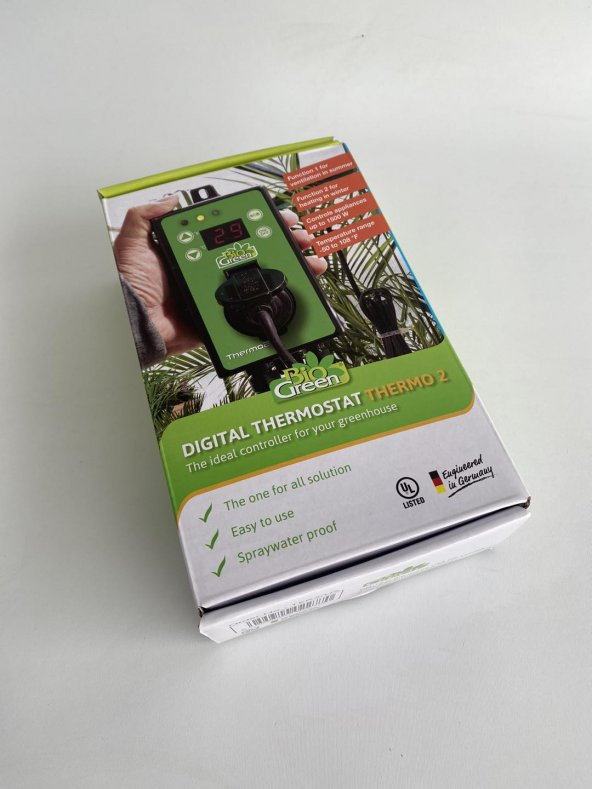 Bio Green Thermo 2 Dijital Yaz/Kış Sera Termostatı (US Prizi) - 9