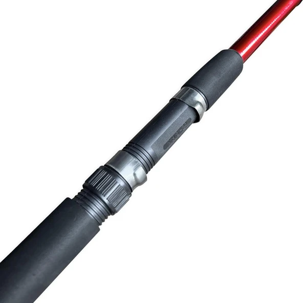 Teleskopik Olta Kamışı - Azur - 300cm - 40/80 Gr - Kırmızı - Protackle - 5