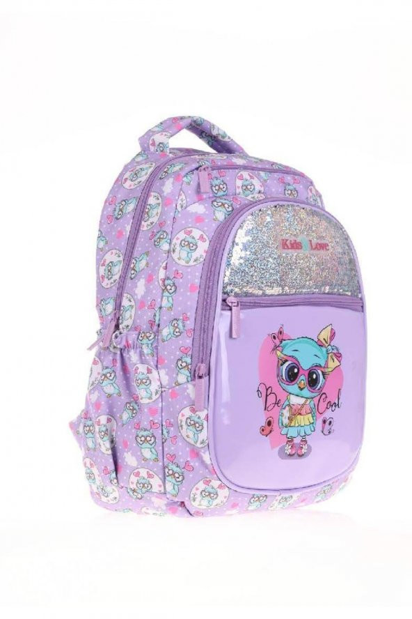 Kaukko Kids&love Sırt Çantası (pullu-rugan Owl) ürün görseli 1