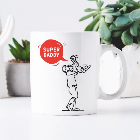 Father’s Day Gift, Supper Daddy, Mug for Dad, for Daughter Father, Best Father Mug, Mug For Daddy