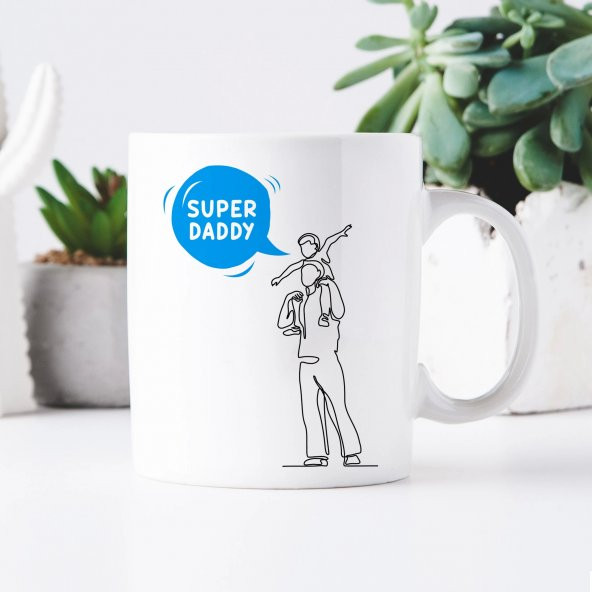 Father’s Day Gift, Supper Daddy, Mug for Dad, for Father of Boy, Best Father Mug, Mug For Daddy
