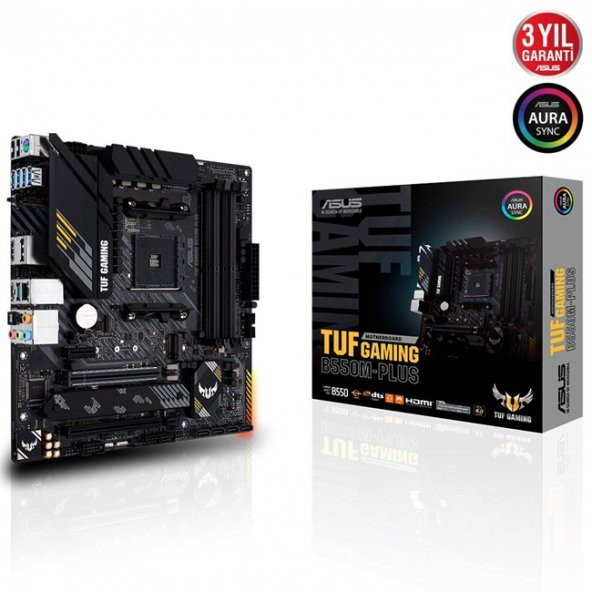 tuf gaming b550m-plus am4 ryzen ddr4 hdmi dp