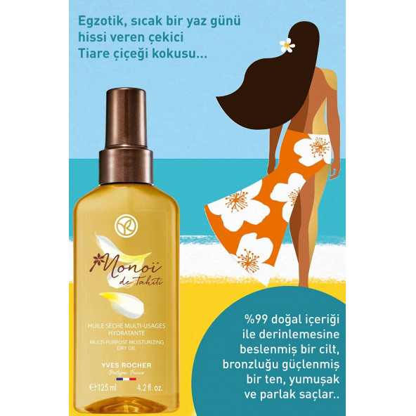 YVES ROCHER Monoi Bronzlaştırıcı Aromatik Yağ - 3