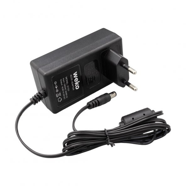 Ayt Weko 16.8 Volt 2 Amper 5.5 2.5 Uçlu Kırmızı Yeşil Ledli Priz Tipi Şarj Adaptörü - 5