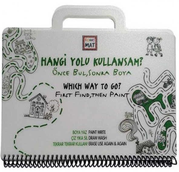 Funny Mat Mini Set - Hangi Yolu Kullansam? Akademi Çocuk - Funny Mat Akademi Çocuk Kolektif Nisan 2021 Türkçe Ciltsiz