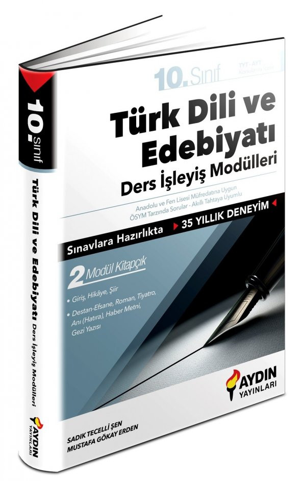 Aydın 10. Sınıf Türk Dili Ve Edebiyatı Ders İşleyiş Modülleri 2024