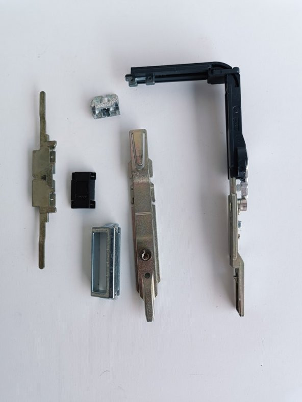 Reynaers Alüminyum Pencere Çift Açılım Ön Kilitleme Seti 060.5030 - Resim 3