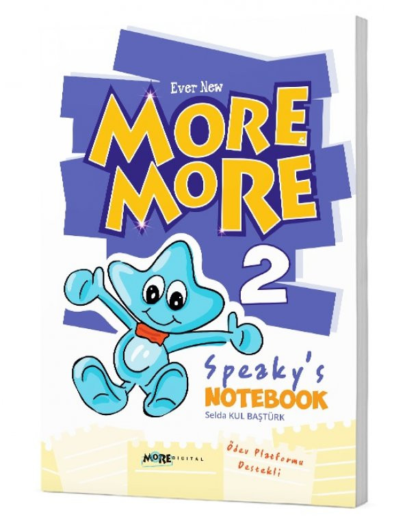 Kurmay Elt 2. Sınıf More & More Speakys Notebook İngilizce Akıllı Defter 2023