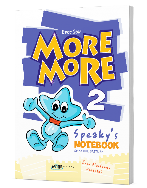 Kurmay Elt 2. Sınıf More & More Speakys Notebook İngilizce Akıllı Defter 2023 - 2