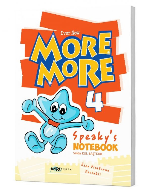 Kurmay Elt 4. Sınıf More & More Speakys Notebook İngilizce Akıllı Defter 2023