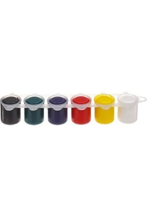 1adet boş boya kutusu (6ad20ml) - 4
