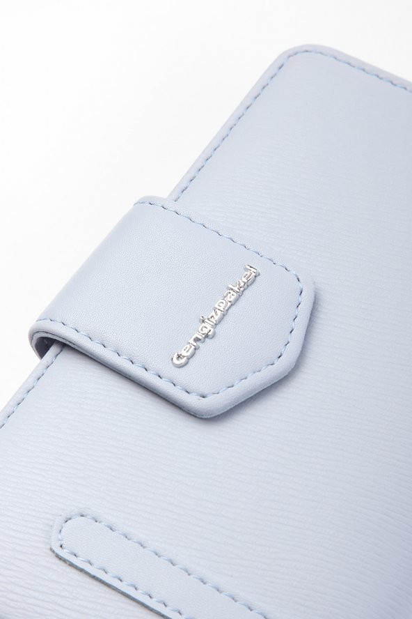 CENGİZ PAKEL Kadın Orta Boy Cüzdan 65256M Buz Mavi - 2