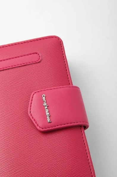 CENGİZ PAKEL Kadın Orta Boy Cüzdan 65256M Fuşya Pembe - 2