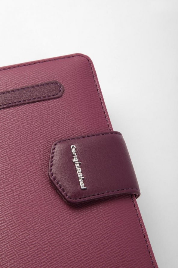 CENGİZ PAKEL Kadın Orta Boy Cüzdan 65256M Mürdüm - 2