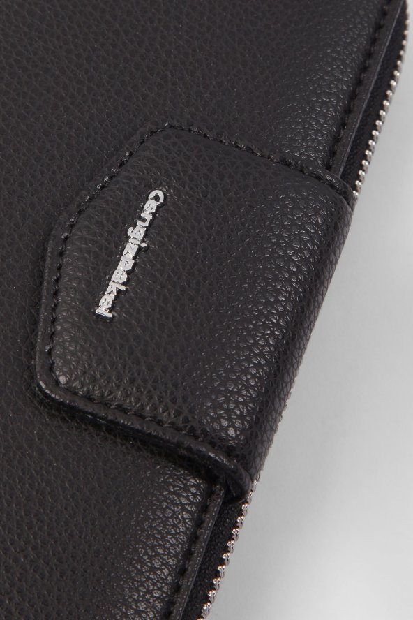 CENGİZ PAKEL Maddy Kadın Cüzdan-Portföy 65232M Siyah - 5