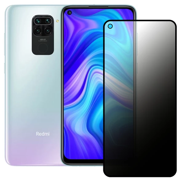 Xiaomi Redmi Note 9 Hayalet Privacy Gizli Seramik Mat Ekran Koruyucu