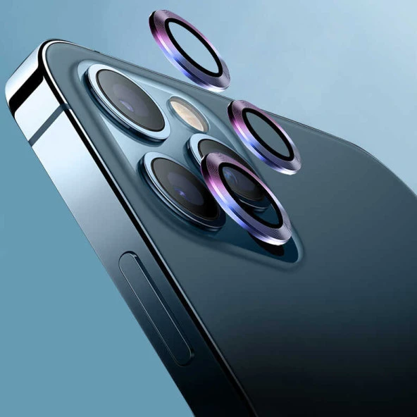 Apple iPhone 13 CL-07 Kamera Lens Koruyucu  Colorful