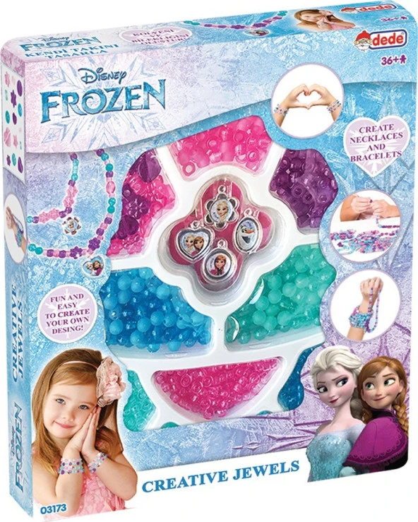 Lisanslı Frozen Takı Seti Tekli Kutu 1737 - 2