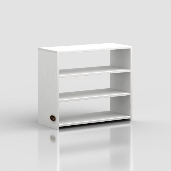 Kenzlife ayakkabılık goya byz 060*70*30 arkalıksız ayakkabı ofis dolabı - 3