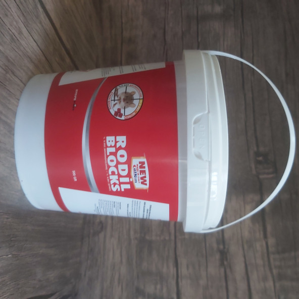 Rodil Blok 5kg Fare Zehiri  Etkili Kaliteli Kemirgen İlacı Sıçan Fare İçin