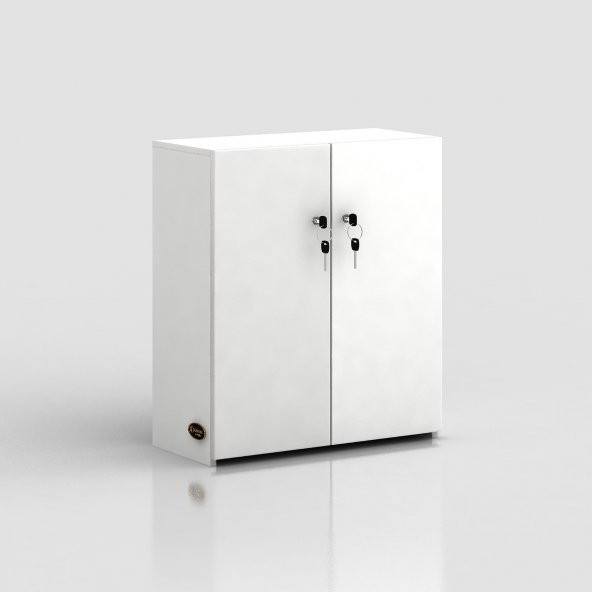 Kenzlife ayakkabılık ayakkabı dolabı kilitli gutan byz 080x70x32 kapaklı ofis dolabı - 3