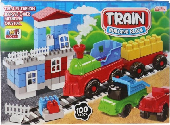 100 Parça Tren Lego Seti 1789