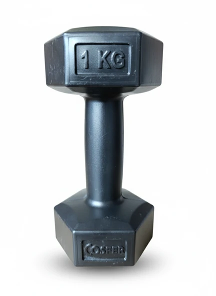 1 Kg Çift (TAKIM) Plastik Dambıl Ağırlık 1 KG + 1 KG Kilo Ve Renk Seçenekli Dambıl Dambell Dumbell - 3