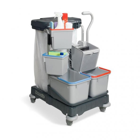 Numatic SCG1405 Çift Kovalı Çöp Toplamalı Temizlik Arabası - 2