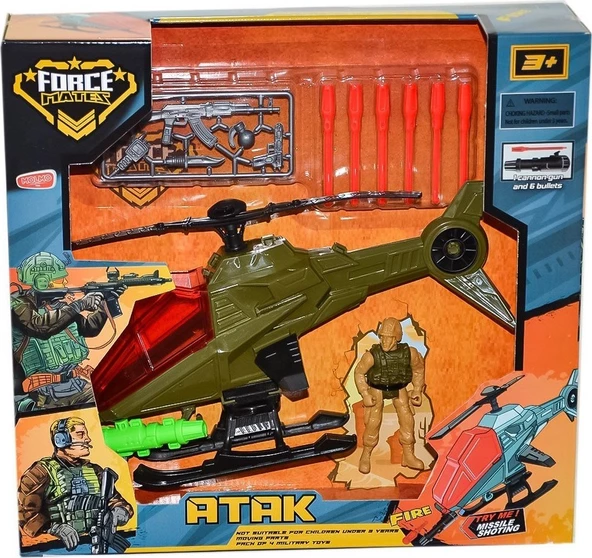 Mermi Atan Helikopter Asker Seti - 5210