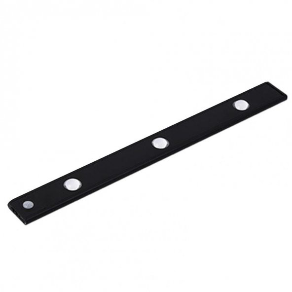 Sensörlü Şarjlı 3 Farklı Işık Renkli Dimmerli 40cm Siyah Cata Bella Ultra Slim Kabin Led - 8