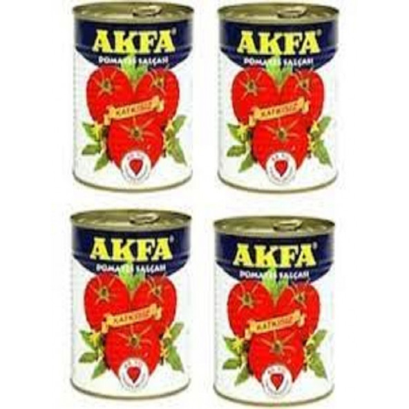 AKFA DOMATES SALÇA 830GR(TNK) X 4 ADET