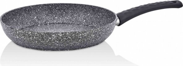 Taç Stone 7 Parça Granit Tencere Seti Gri - 5