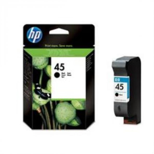 HP 45 Black Siyah 42ML Kartuş 51645AE ürün görseli 1