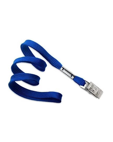 Kraf Kart Askı İpi Metal Klips Mavi 50li - 2