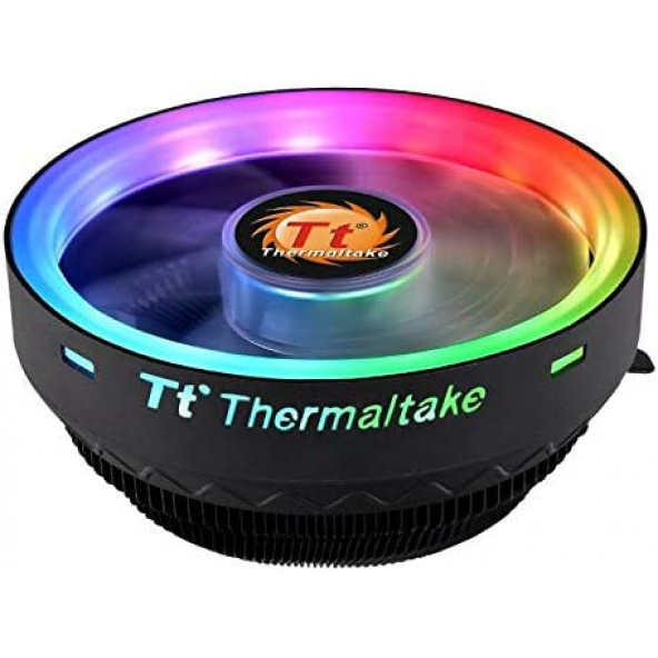 Thermaltake UX 100 Air Cooler ARGB 1800RPM Intel / AMD Uyumlu 12cm Fanlı İşlemci Soğutucu (TH-CL-P064-AL12SW-A) - 1