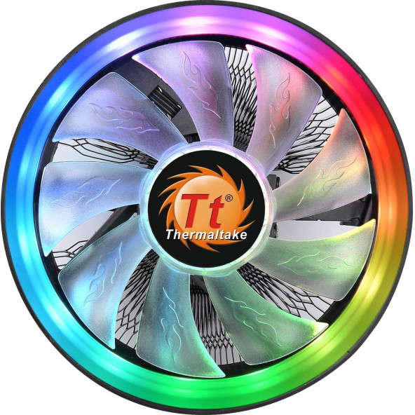 Thermaltake UX 100 Air Cooler ARGB 1800RPM Intel / AMD Uyumlu 12cm Fanlı İşlemci Soğutucu (TH-CL-P064-AL12SW-A) - 5