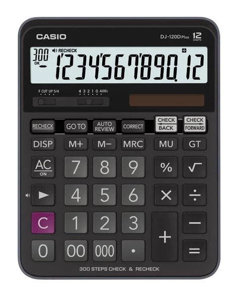 Casio DJ-120D Plus Masaüstü Hesap Makinesi - 2