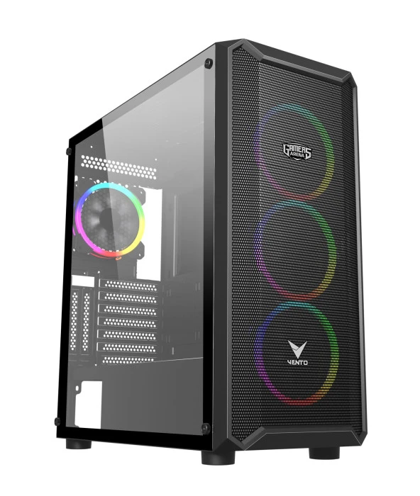 GAMERS ARENA VENTO VG16AL RGB E-ATX GAMING KASA