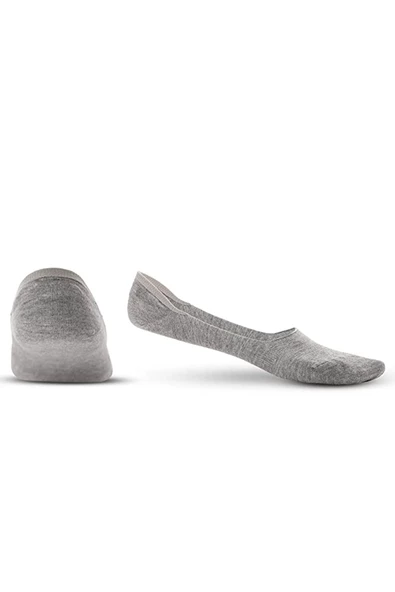 12li Erkek Bambu Silikonlu Babet Çorap Kaydırmaz Bantlı Ekonomik - 9