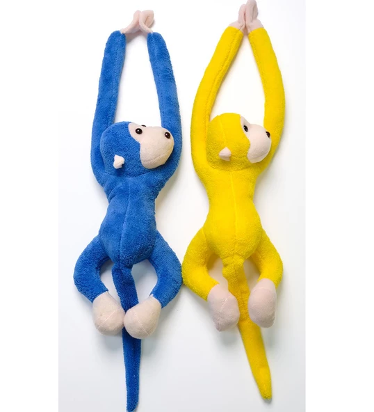 Fanatik Taraftarlara Özel Peluş Maymun: Boyuna Asılabilen, Stadyumu Renklendirecek Maskot Maymun-70 cm - Resim 12