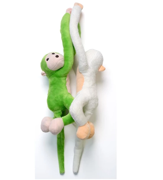 Fanatik Taraftarlara Özel Peluş Maymun: Boyuna Asılabilen, Stadyumu Renklendirecek Maskot Maymun-70 cm - Resim 6