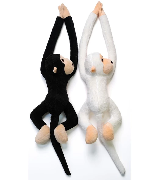 Fanatik Taraftarlara Özel Peluş Maymun: Boyuna Asılabilen, Stadyumu Renklendirecek Maskot Maymun-70 cm - Resim 3