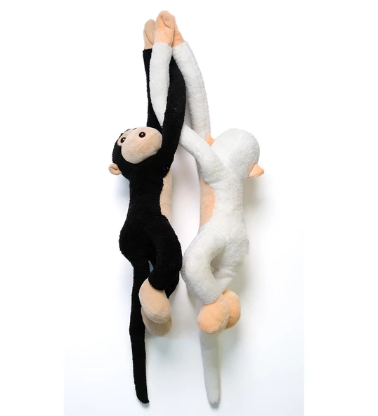 Fanatik Taraftarlara Özel Peluş Maymun: Boyuna Asılabilen, Stadyumu Renklendirecek Maskot Maymun-70 cm - Resim 4