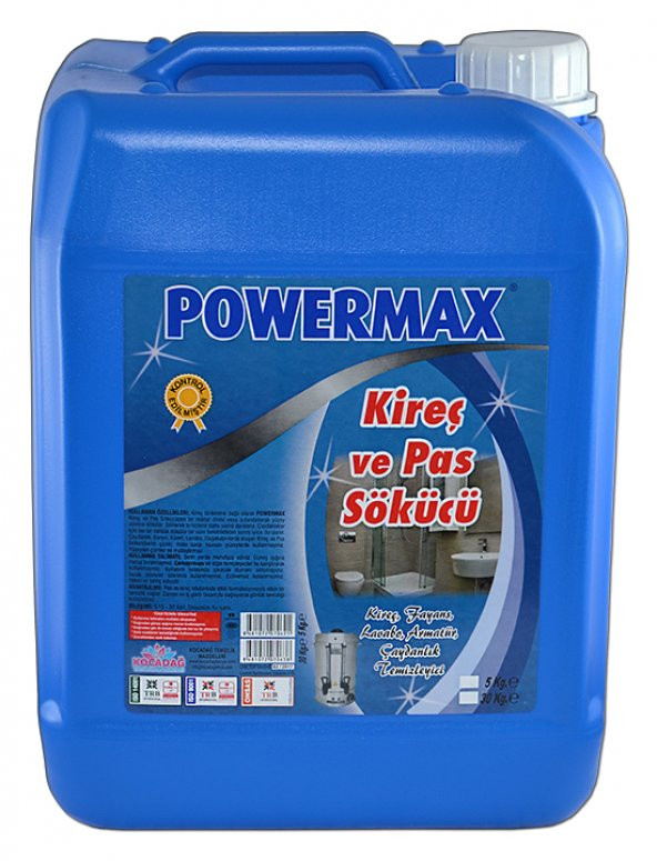 Powermax Kireç ve Pas Sökücü 5 lt