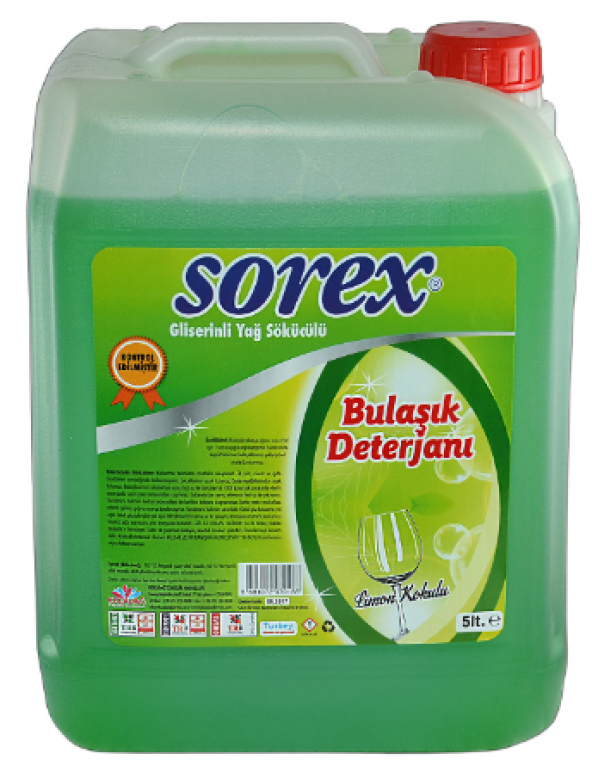 Sorex Bulaşık Deterjanı 5 lt