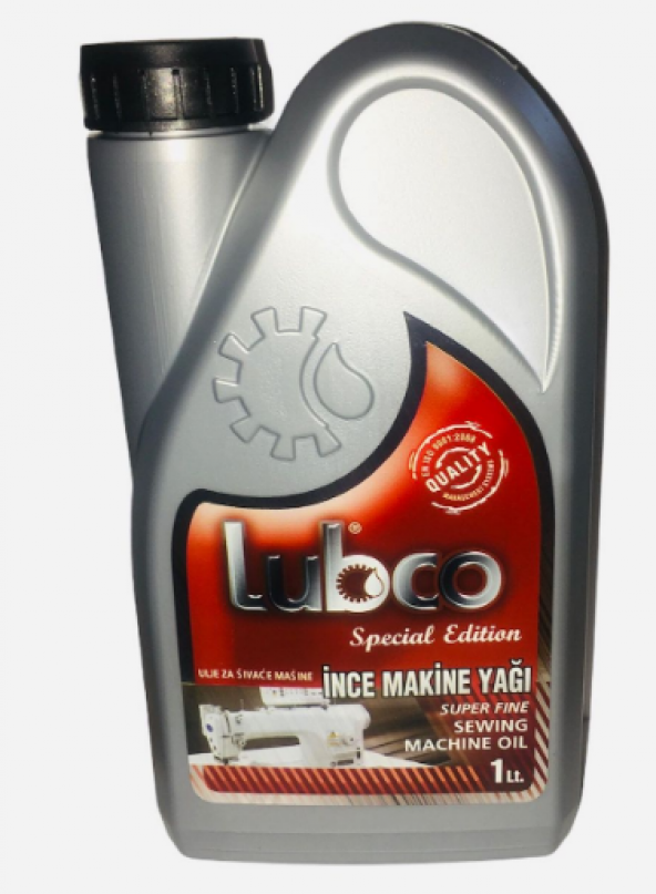 Lubco ince Dikiş Makine Yağı 1lt