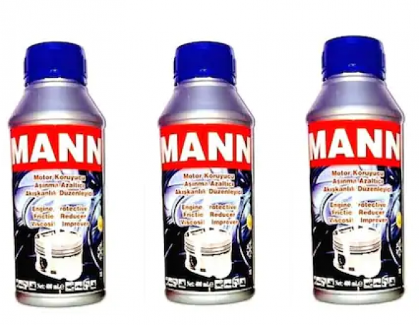 Mann Yağ ve Duman Kesici Motor Aşınma Önleyici 400ML (3 ADET)