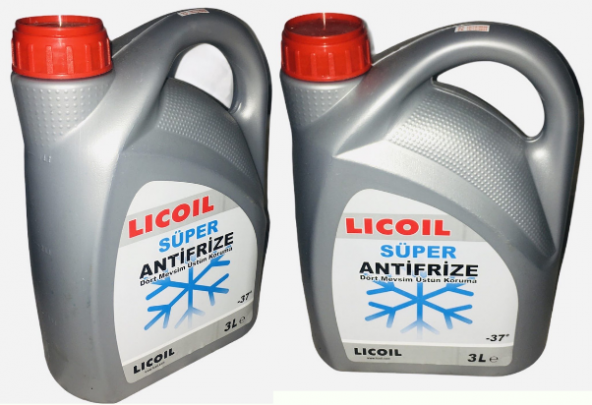 Licoil Antifriz Mavi -37 3lt   2 Adet